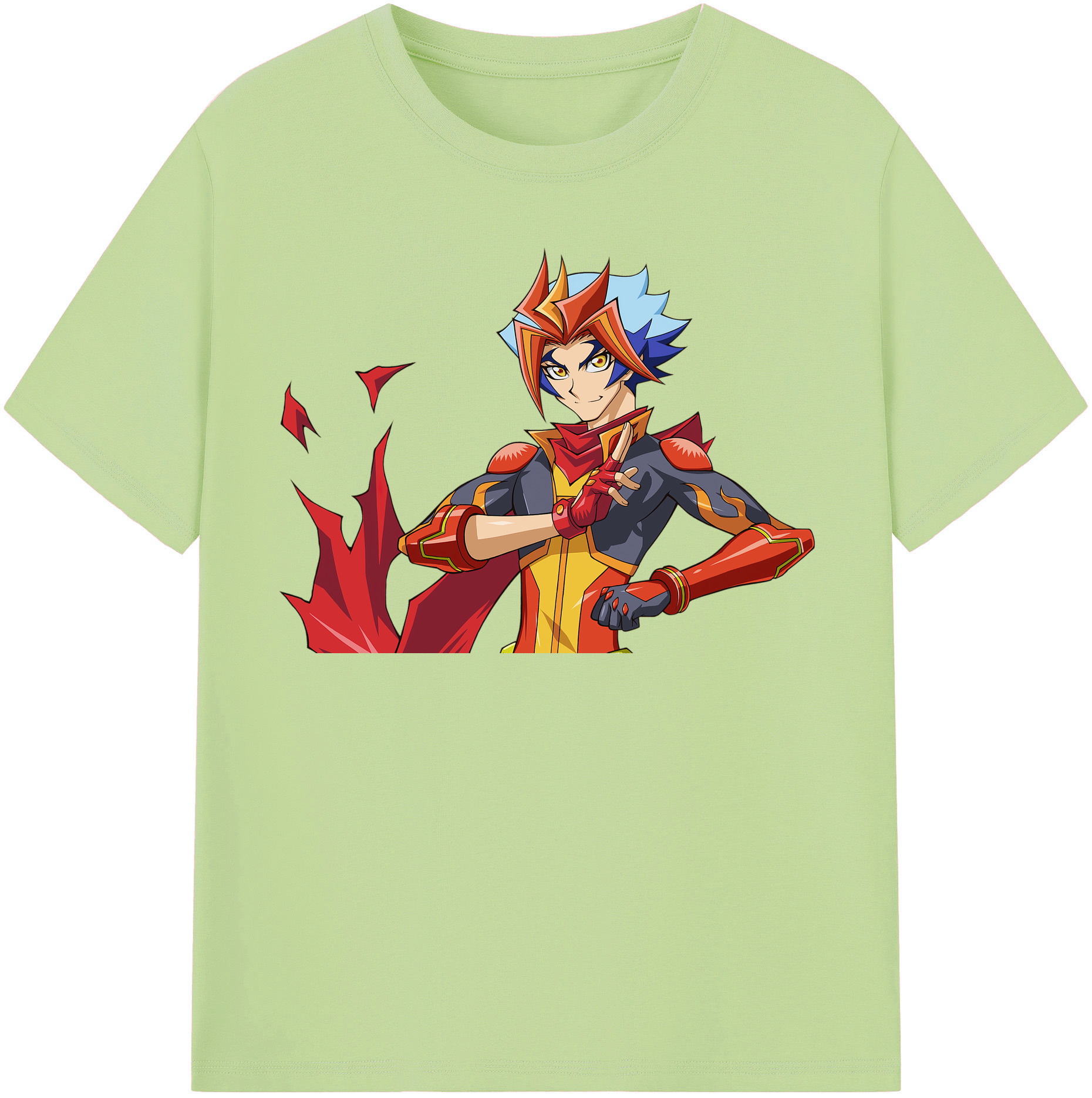（画像用） 遊☆戯☆王 Yu-Gi-Oh! 綿100％半袖Tシャツ（フロントプリント）